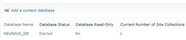 add a contact database